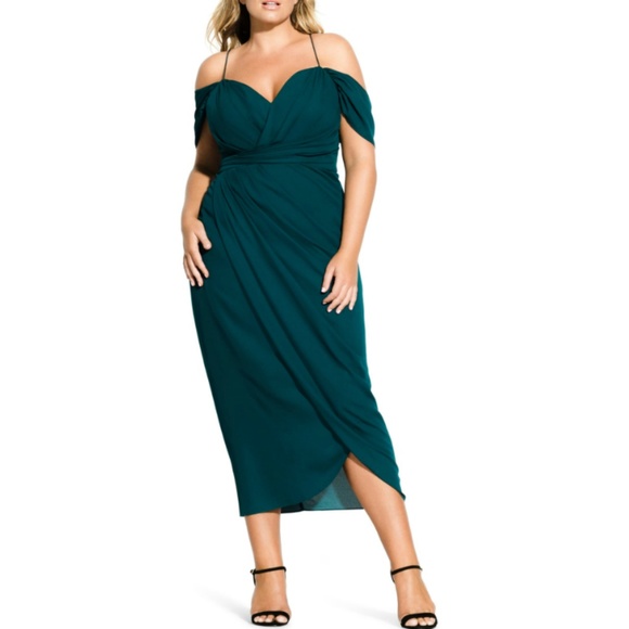 entwine maxi dress city chic
